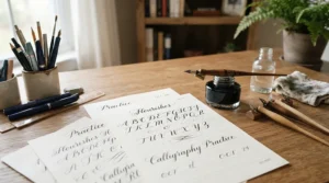 A complete dip pen set under £25 demonstrating great value for money for beginner hobbyists